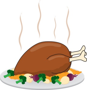 Chicken clipart thanksgiving. Cooked panda free images