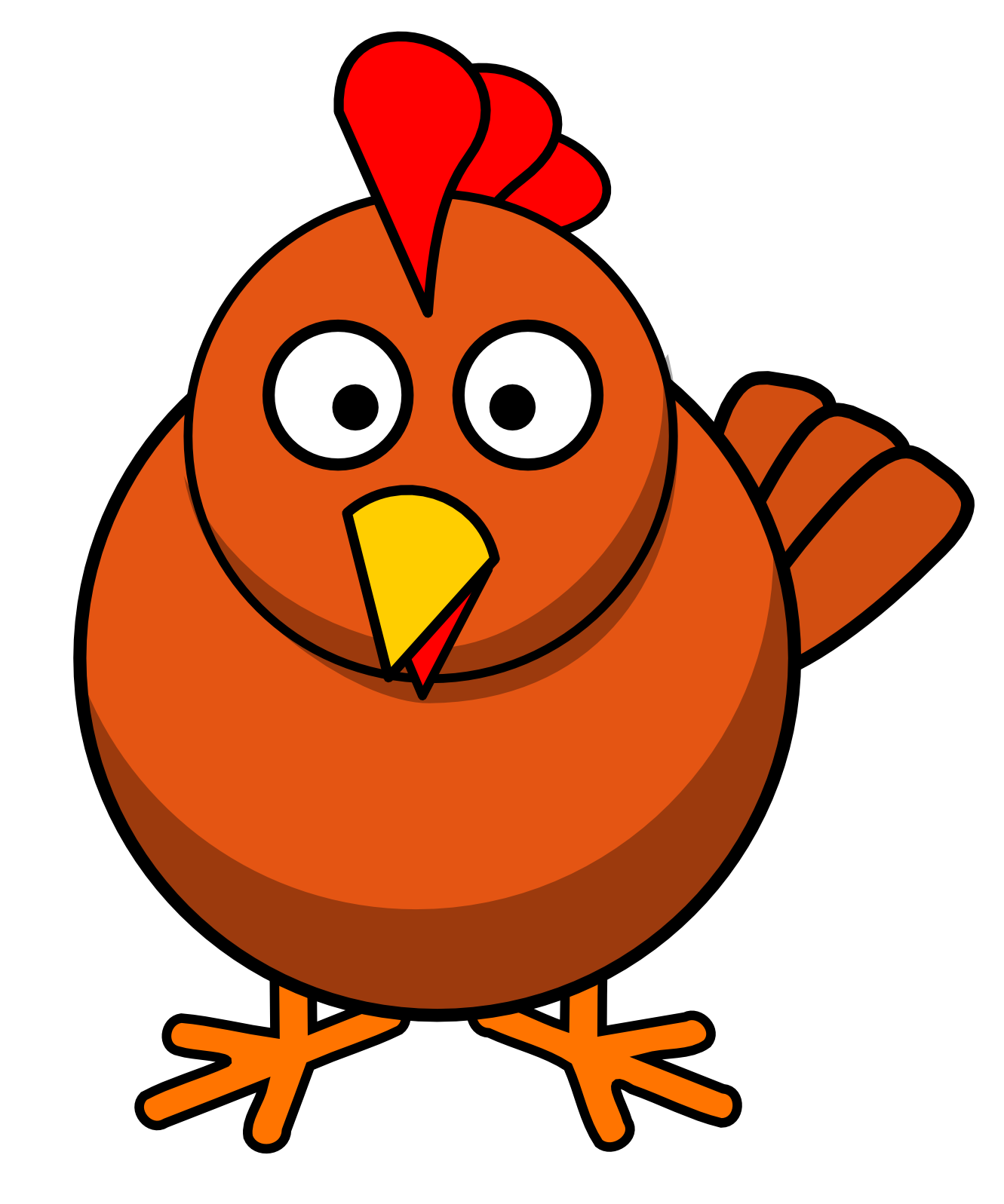  collection of chicken. Hen clipart nine