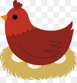 chickens clipart nest