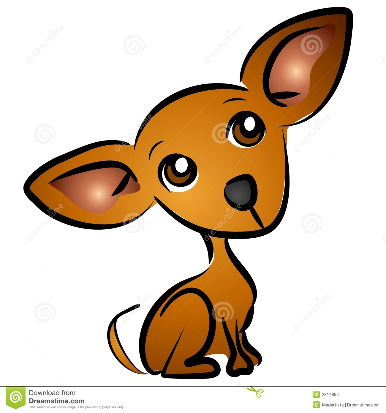 chihuahua clipart animated