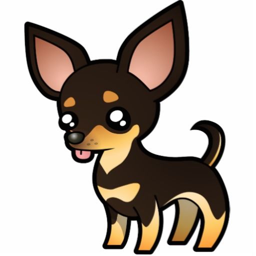 Chihuahua cartoon baby