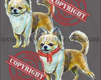 Clip art etsy dog. Chihuahua clipart christmas