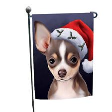 Dog holiday portrait with. Chihuahua clipart christmas