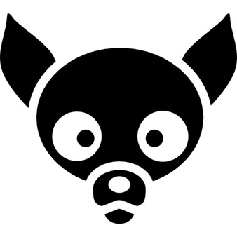 chihuahua clipart face
