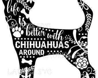 Chihuahua clipart svg. Etsy 