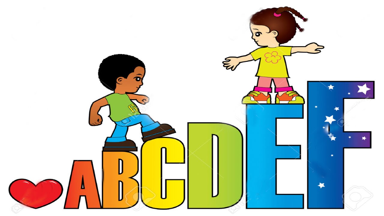 child clipart alphabet