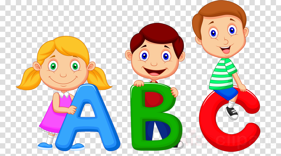 clipart kids alphabet