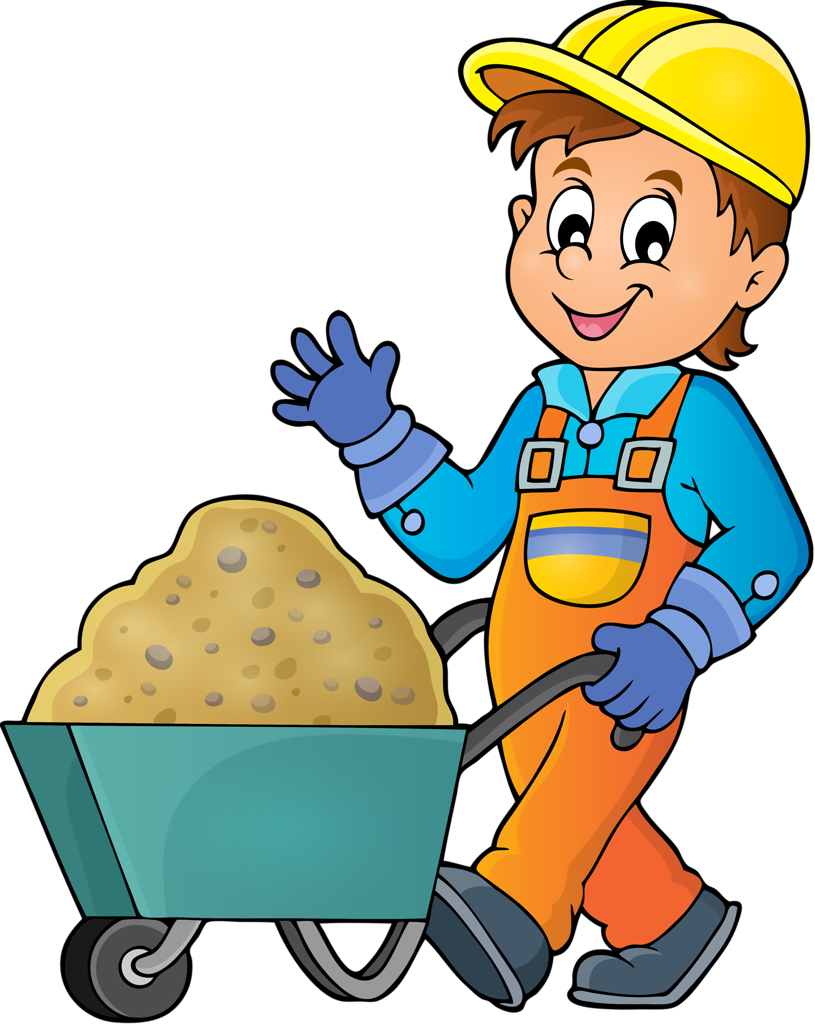 cleaning clipart worker