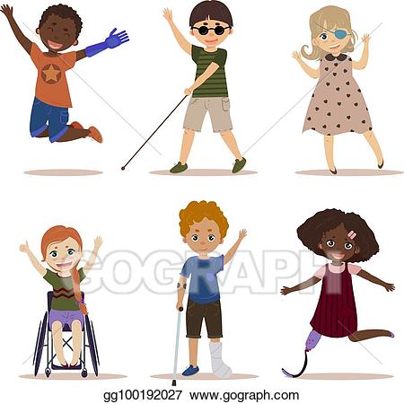 child clipart disability