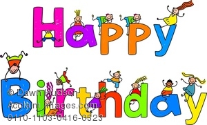 A group of children. Child clipart happy birthday
