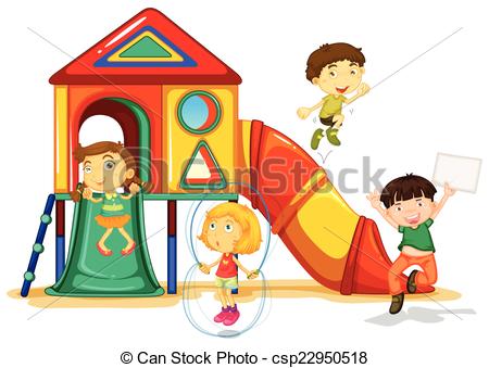 child clipart playground