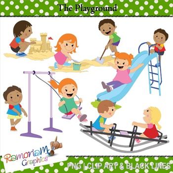 child clipart playground