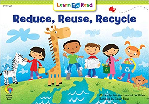 child clipart recycling