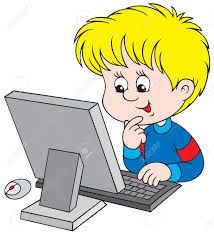 children clipart computer