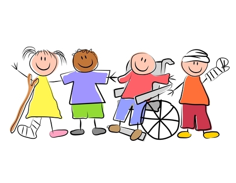 children clipart disability