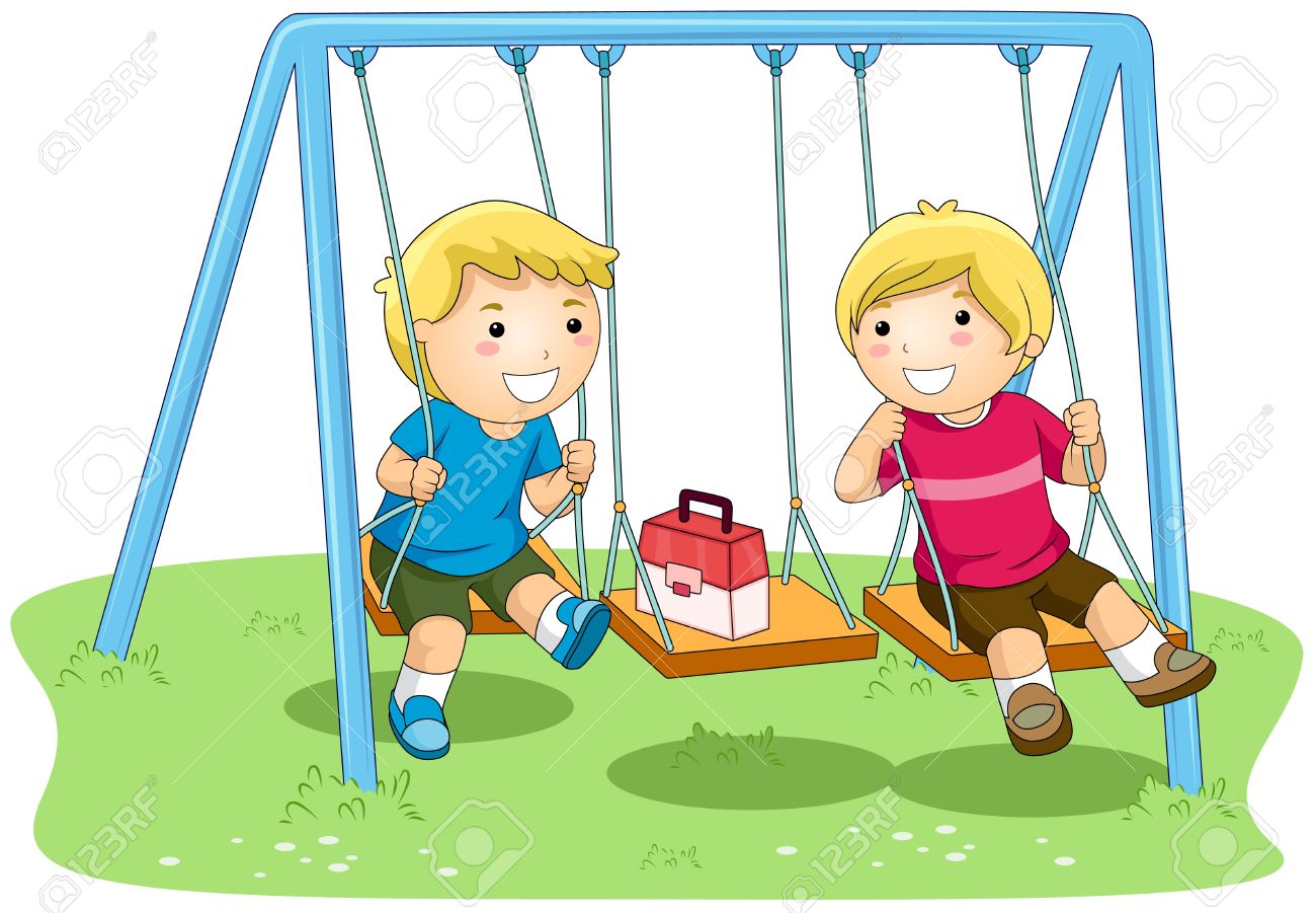 children clipart playground