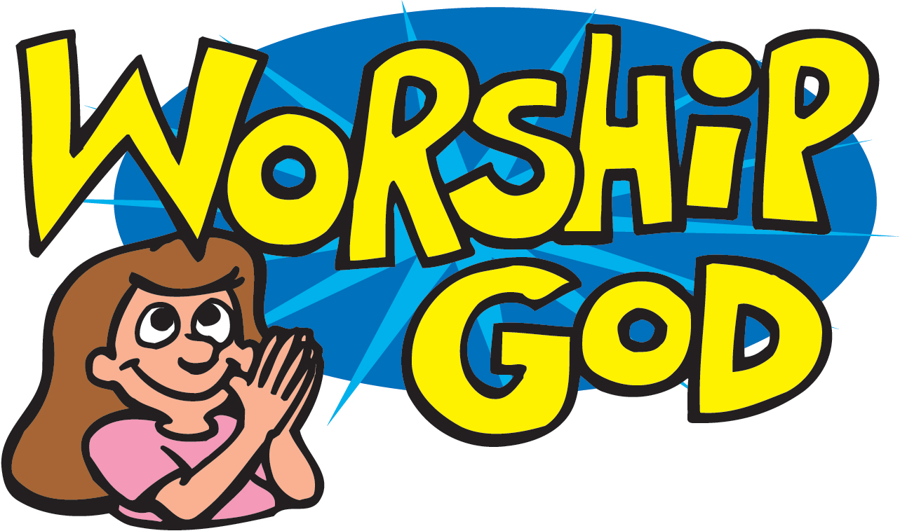 children clipart worship