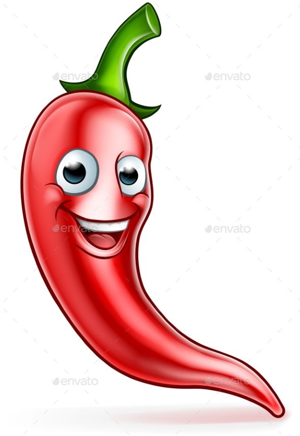 chili clipart face