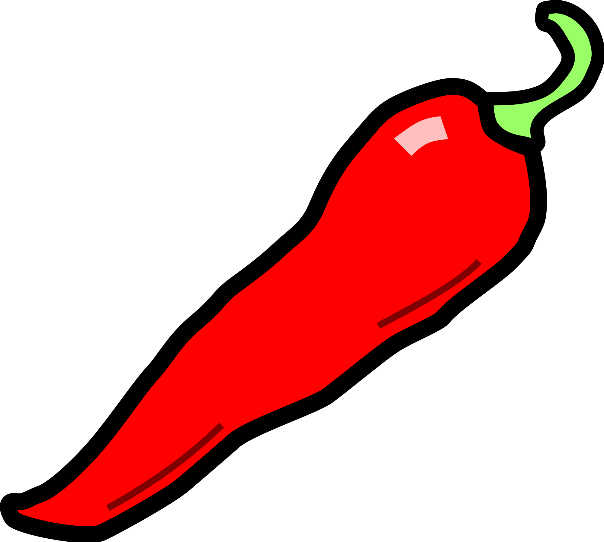 Pepper clipart paprika. File chilli svg wikimedia