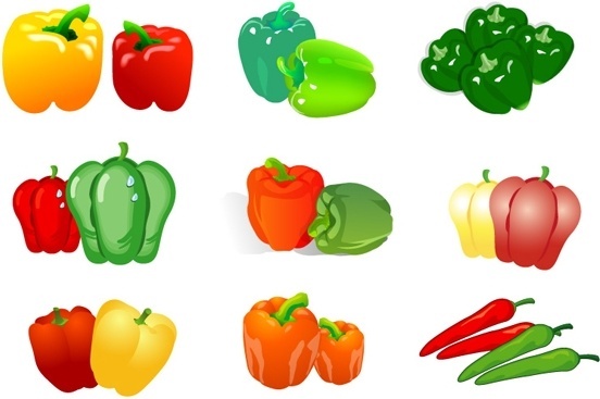 pepper clipart vector