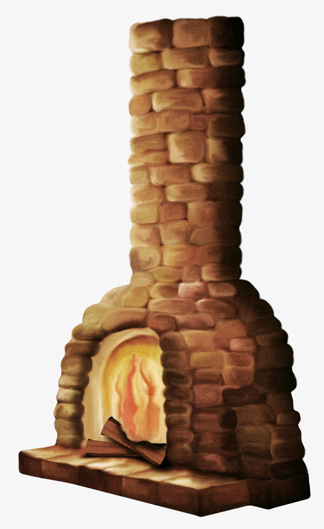 chimney clipart brown