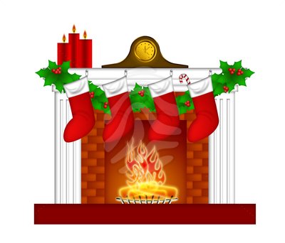 fireplace clipart chimney