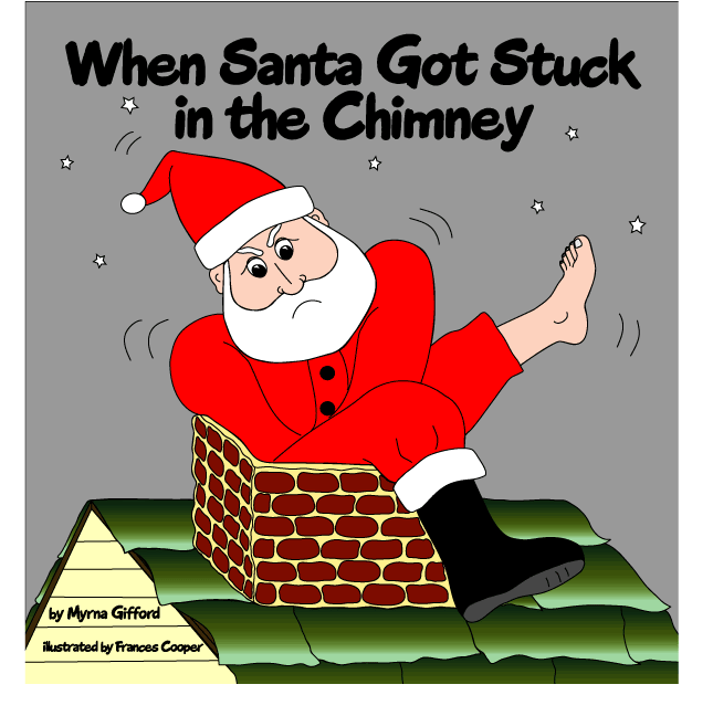chimney clipart stuck