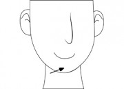 Chin clipart black and white. Art activities clip science