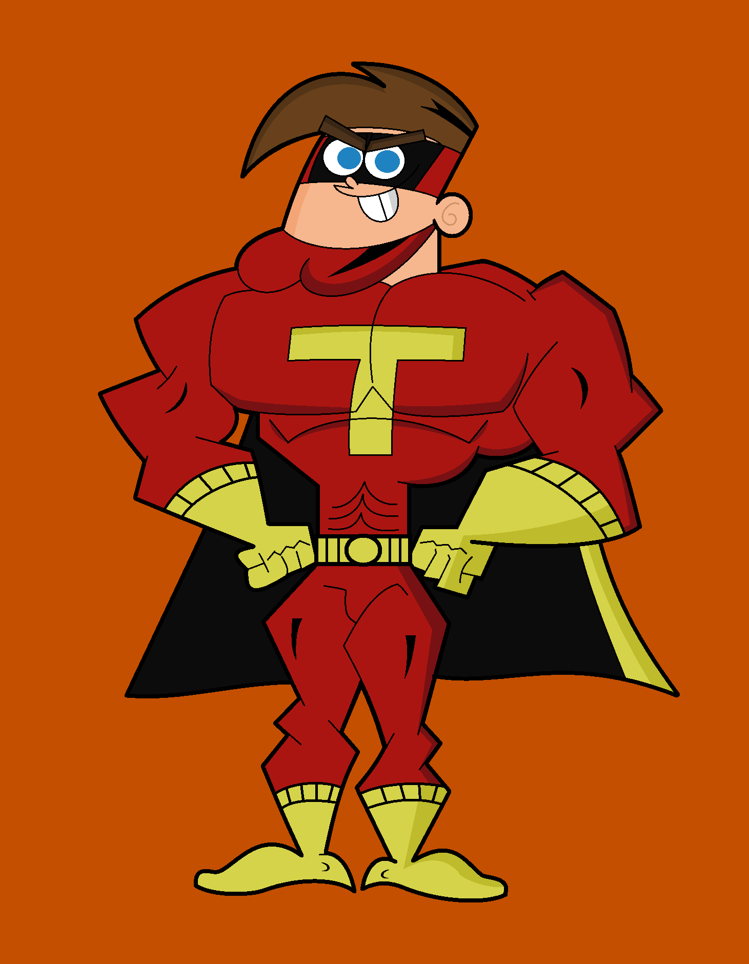 Chin clipart cleft chin. Image the boy wonder