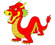 Free ancient china clip. Chinese clipart dragon