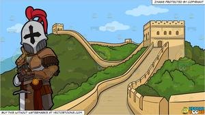 A knight and the. China clipart medieval