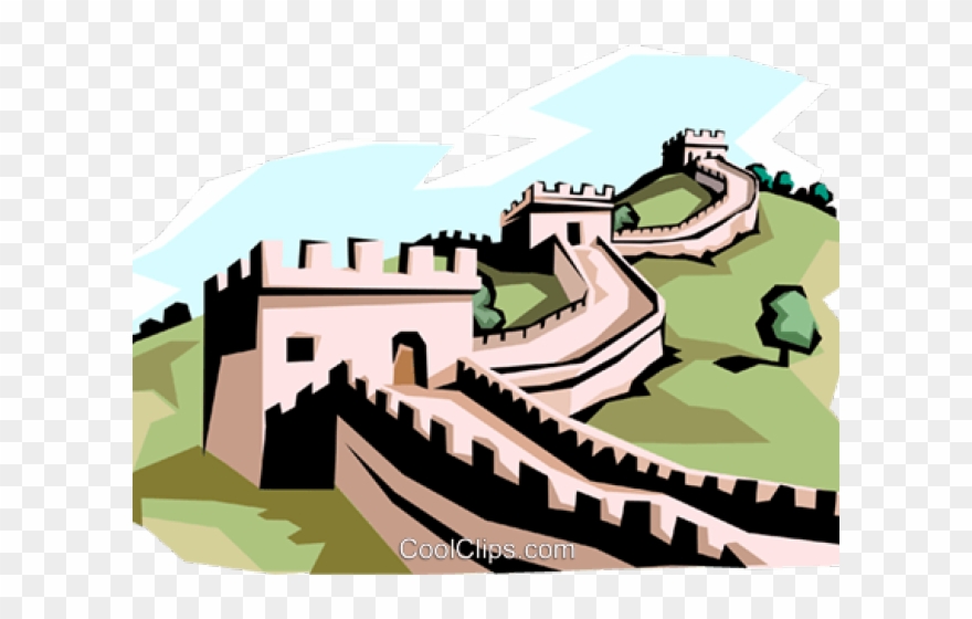 Great wall of png. China clipart vector
