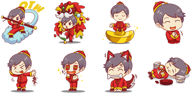 chinese clipart chibi