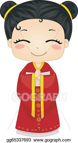 chinese clipart cute