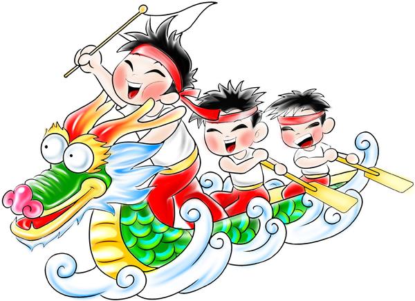 Guide creative. Chinese clipart dragon boat festival