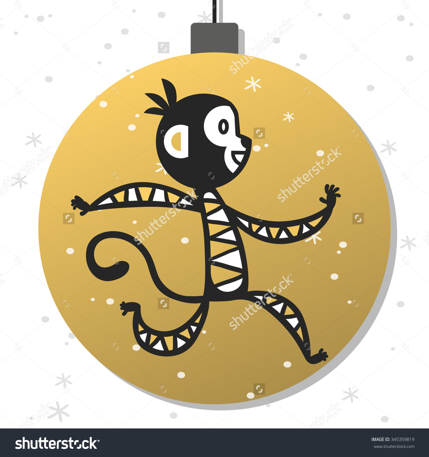 Chinese clipart monkey. Icon new year