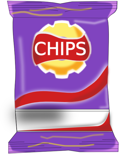 Chip clipart all that and a bag. Chips packet clip art