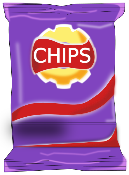 chip clipart bag chip