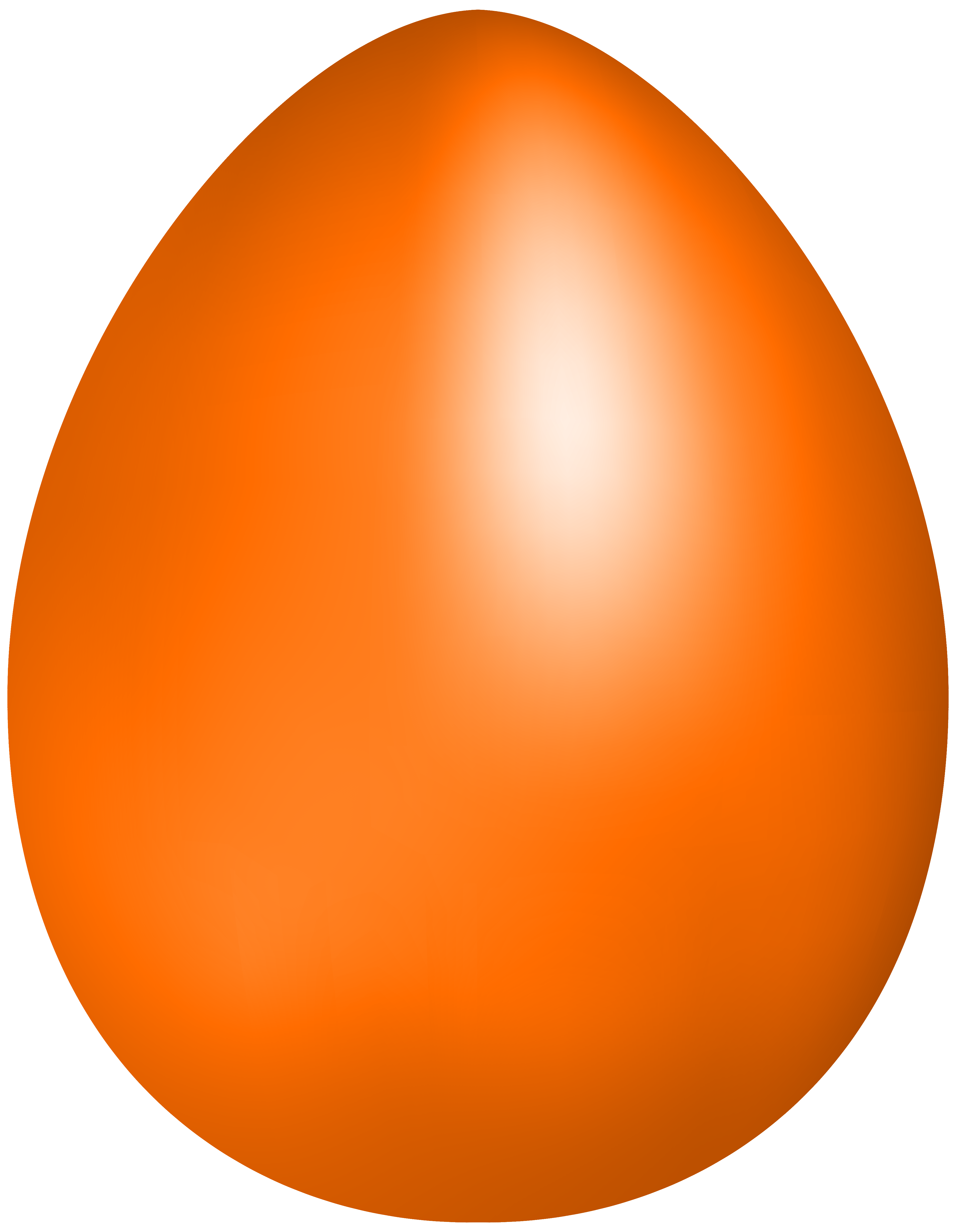 Clipart fruit egg. Orange easter png clip