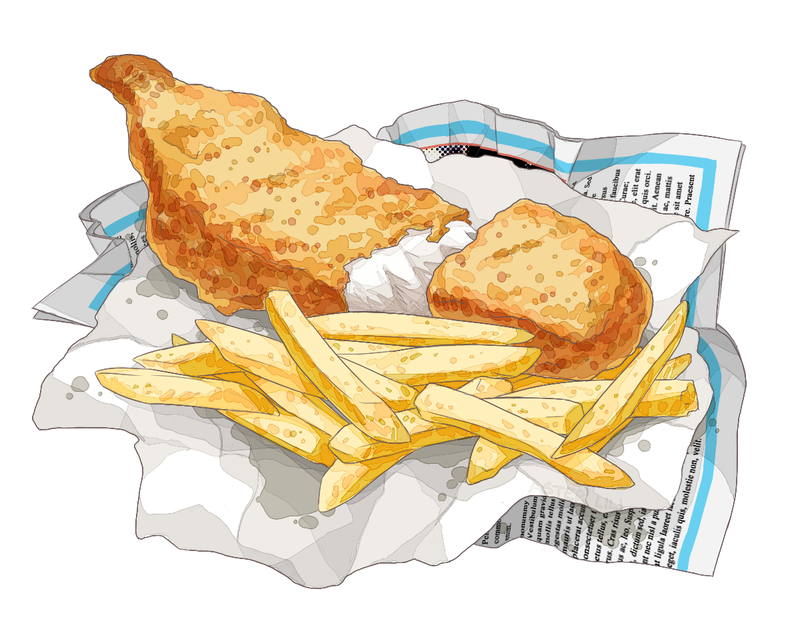 chip clipart fried chip