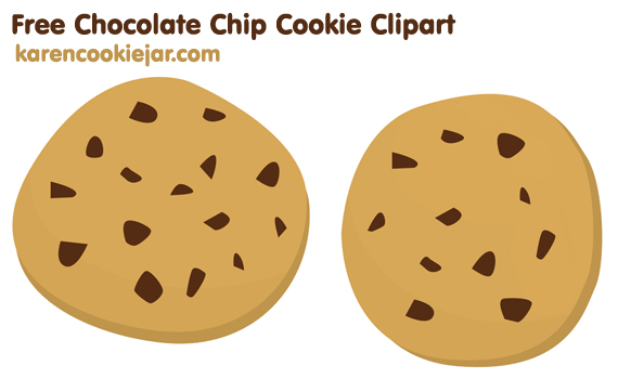 clipart cookies two cookie