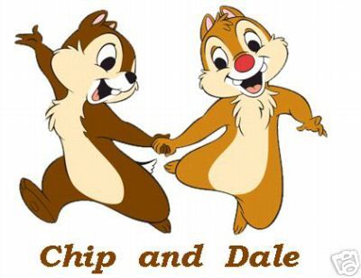 Chipmunk clipart animated. Chip and dale cartoon
