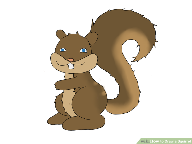 chipmunk clipart cute drawing