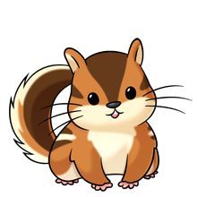 Image result for christmas. Chipmunk clipart cute