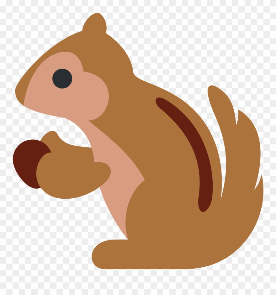 chipmunk clipart emoji