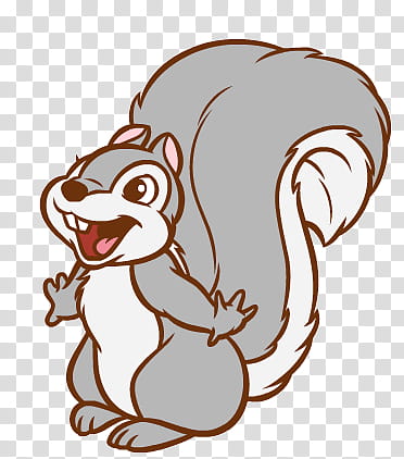 Clipart squirrel snow white. Disney gray illustration transparent