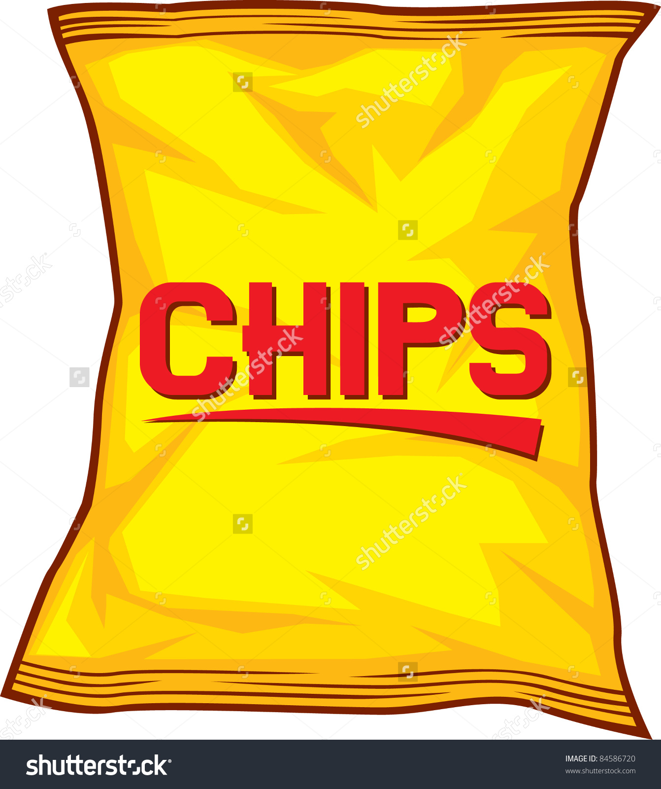 chips clipart chip wrapper