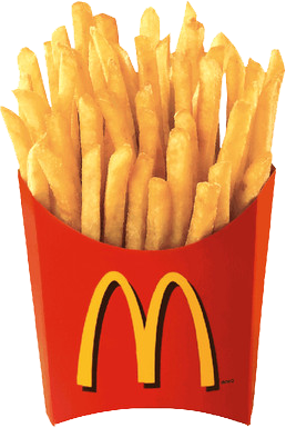 chips clipart fry mcdonalds