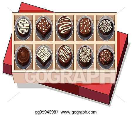 chocolate clipart box chocolate