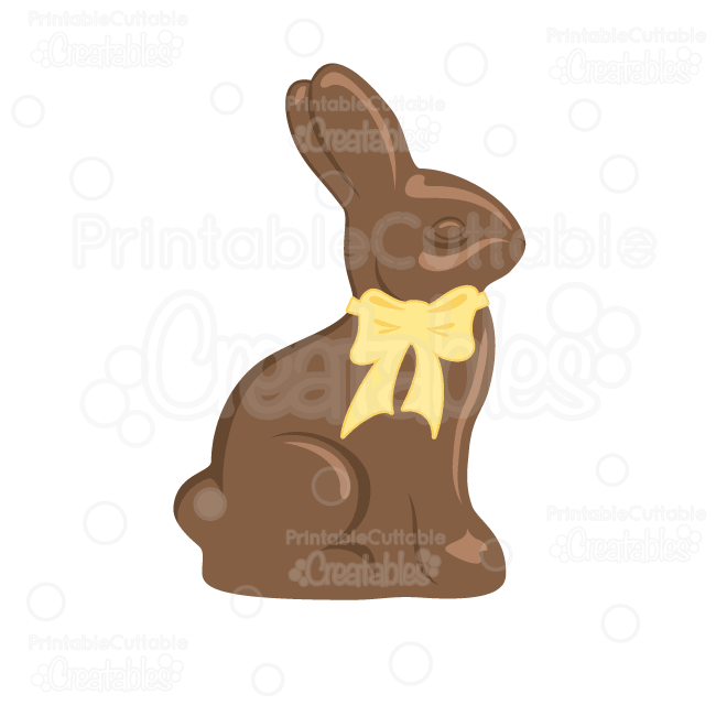 chocolate clipart bunny